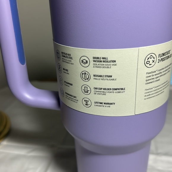 Lavender 40oz Stanley H20 Quencher - Picture 6 of 9